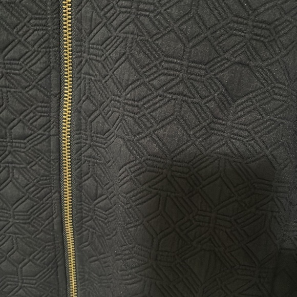 Ruby Rd. 18 Navy blue textured jacket. - Picture 3 of 4